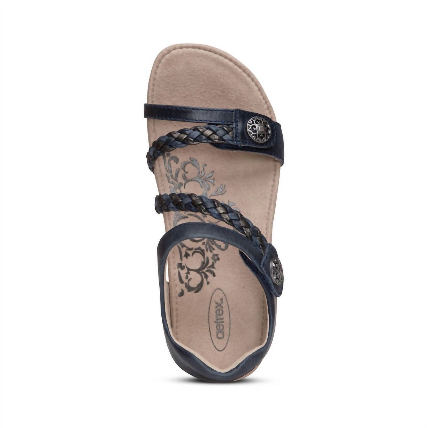 Aetrex - Women's Jillian Leather Sandals
