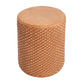 Evie Outdoor Patio Round MGO Side Table Brown