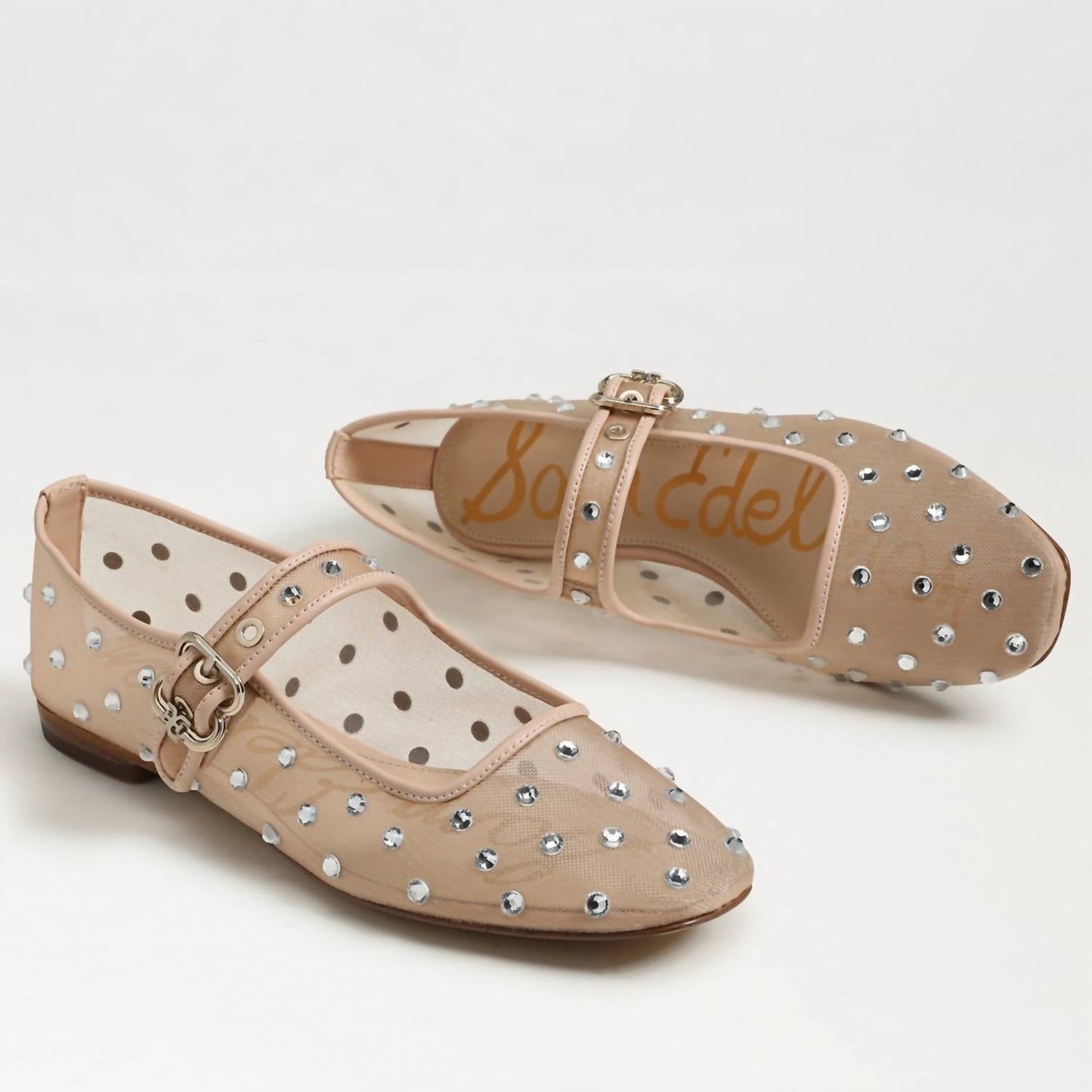 Sam Edelman - Michaela Shine Mary Jane Flats