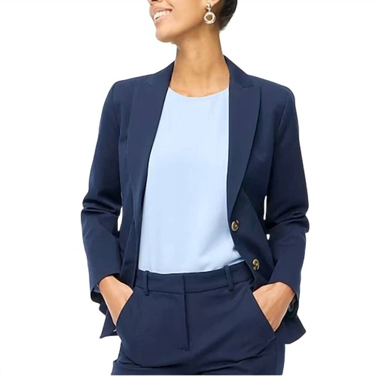J.Crew - Cotton-blend Two-button Blazer
