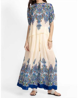 Johnny Was - PLEATED WIDE LEG PANT