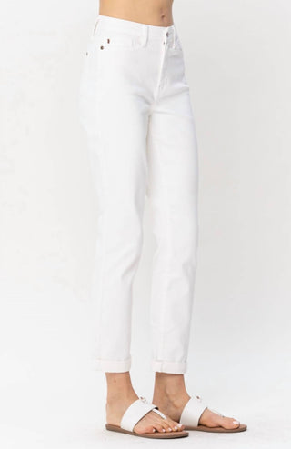 Judy Blue - Double Cuff Boyfriend Jeans