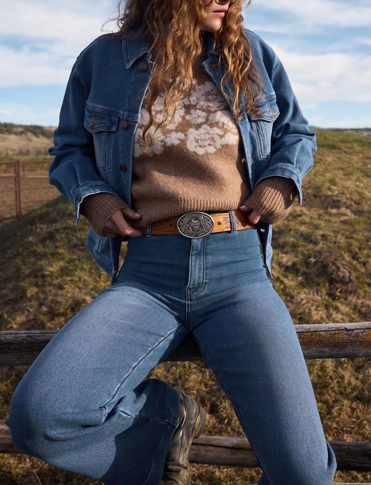 Z Supply - Marisol Flora Crewneck Sweater