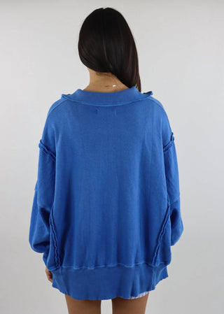 Free People - Camden Henley Sweatshirt