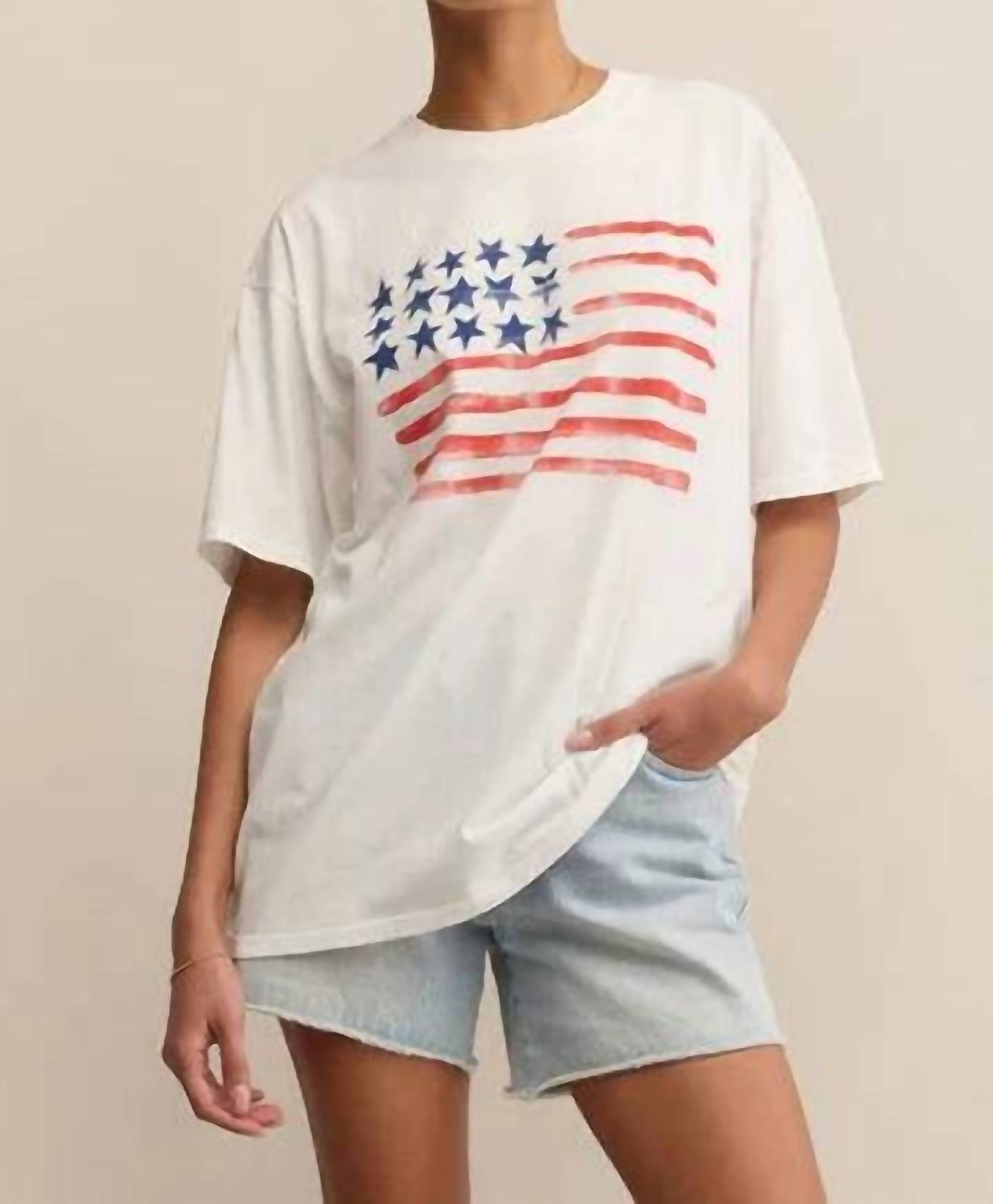 Z Supply - Flag City Short Sleeve Tee