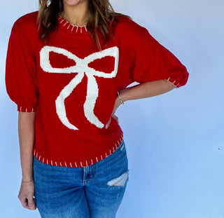 Anniewear - Bow Stitch Sweater