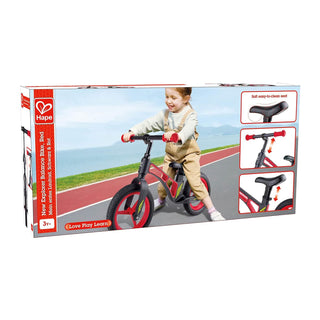 Hape New Explorer Balance Bike with Magnesium Frame, Red, Kids Ages 3 to 5 Years