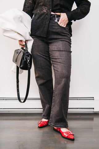 Daze - Sundaze High Rise Straight Jeans