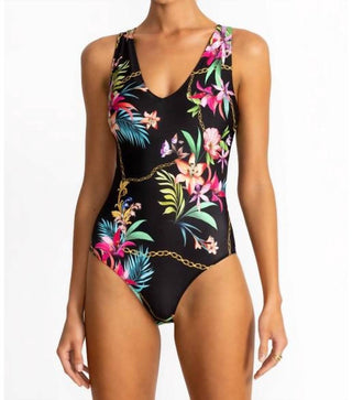 Johnny Was - REVERSIBLE V‑NECK ONE PIECE