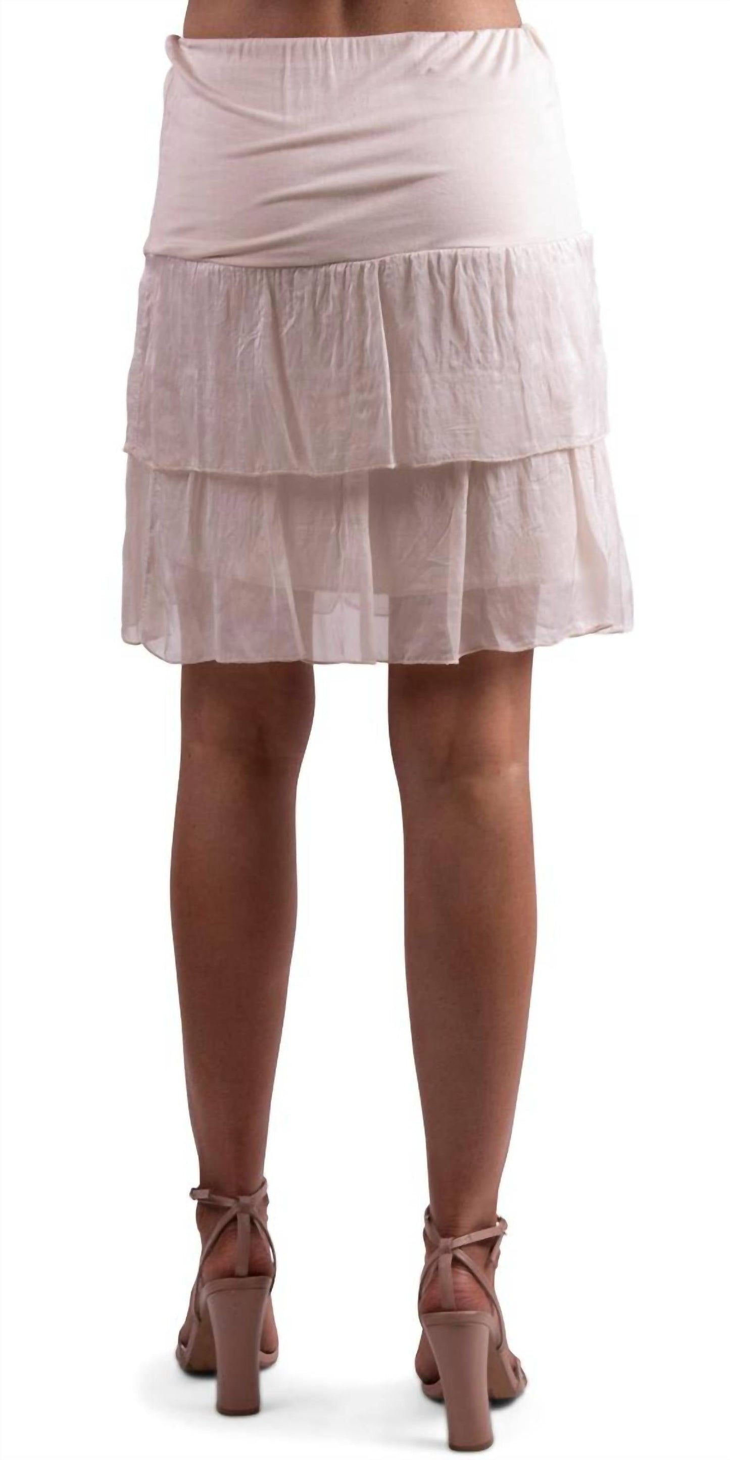 Gigi Moda - Aida Short Tiered Mini Skirt