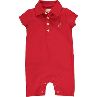 Me & Henry - Boys Drift Polo Romper