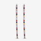 2.24 Carat Genuine Multi Sapphire .925 Sterling Silver Earrings