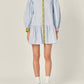 2.7 August Apparel - Color Block Stripe Dress