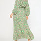Entro - Ruffle Trim Maxi Dress