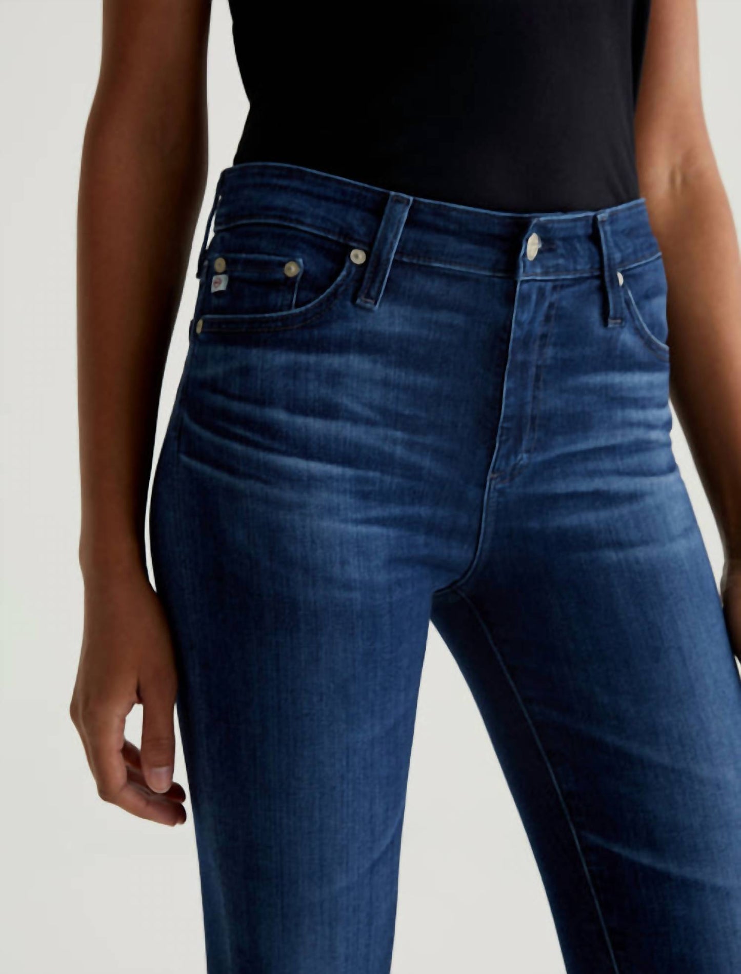 Ag Jeans - Mari Ag-ed™ Mid-rise Slim Straight Leg Denim