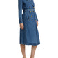 L'Agence - Bradley Denim Trench Coat