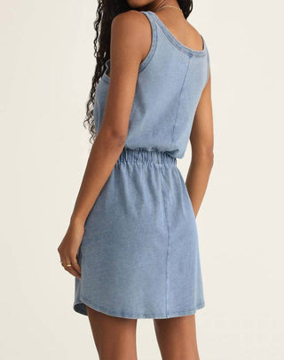 Z Supply - Keegan Jersey Denim Mini Dress