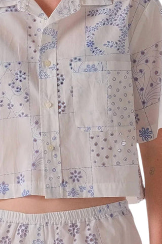 Cissa - Eyelet Pixie Shirt