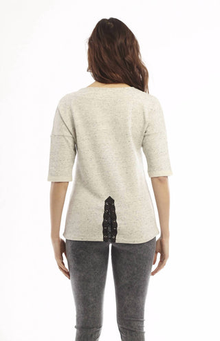 French Kyss - Brooke Side Tie Pullover
