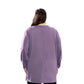 On The Plus Side - Jersey V-Neck Long Sleeve Tunic - Plus
