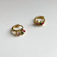 Tramps+Thieves - Women's Little Gem Huggie Earrings