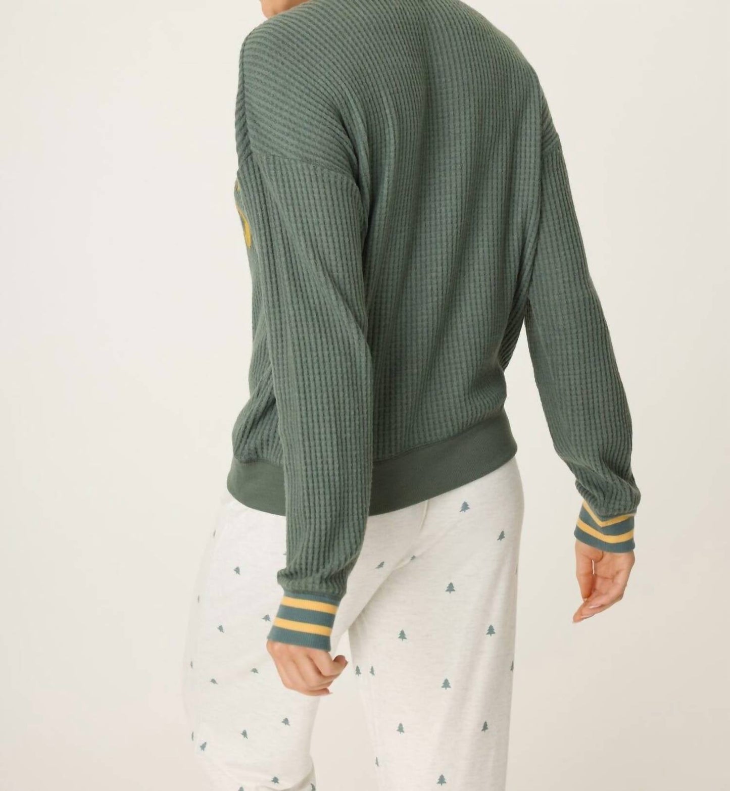 Pj Salvage - Long Sleeve Campfire Cozy Button Up Top