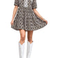 Entro - Katrina High Neck Babydoll Dress