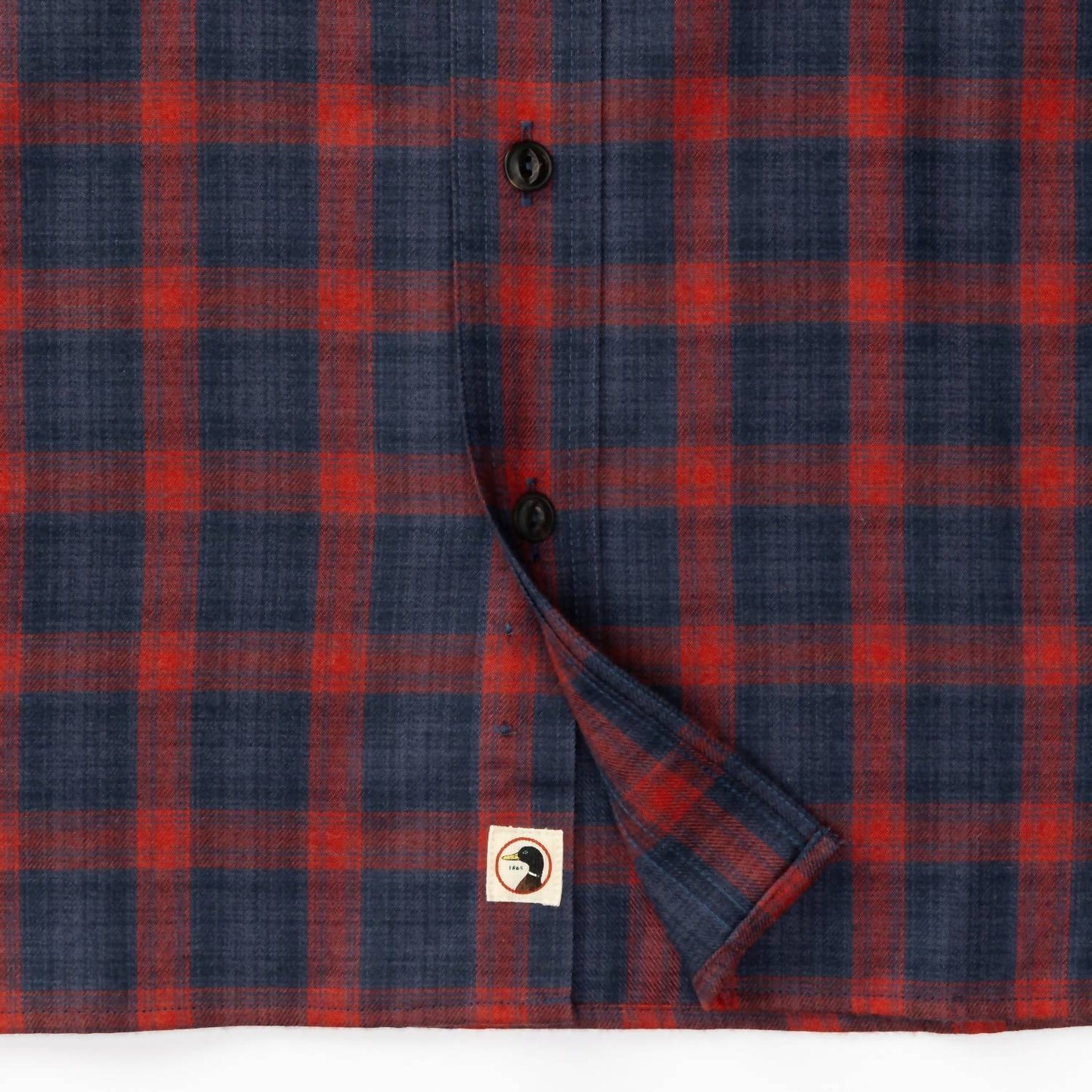 Duck Head - Rigsby Ls Performance Flannel Plaid Shirt