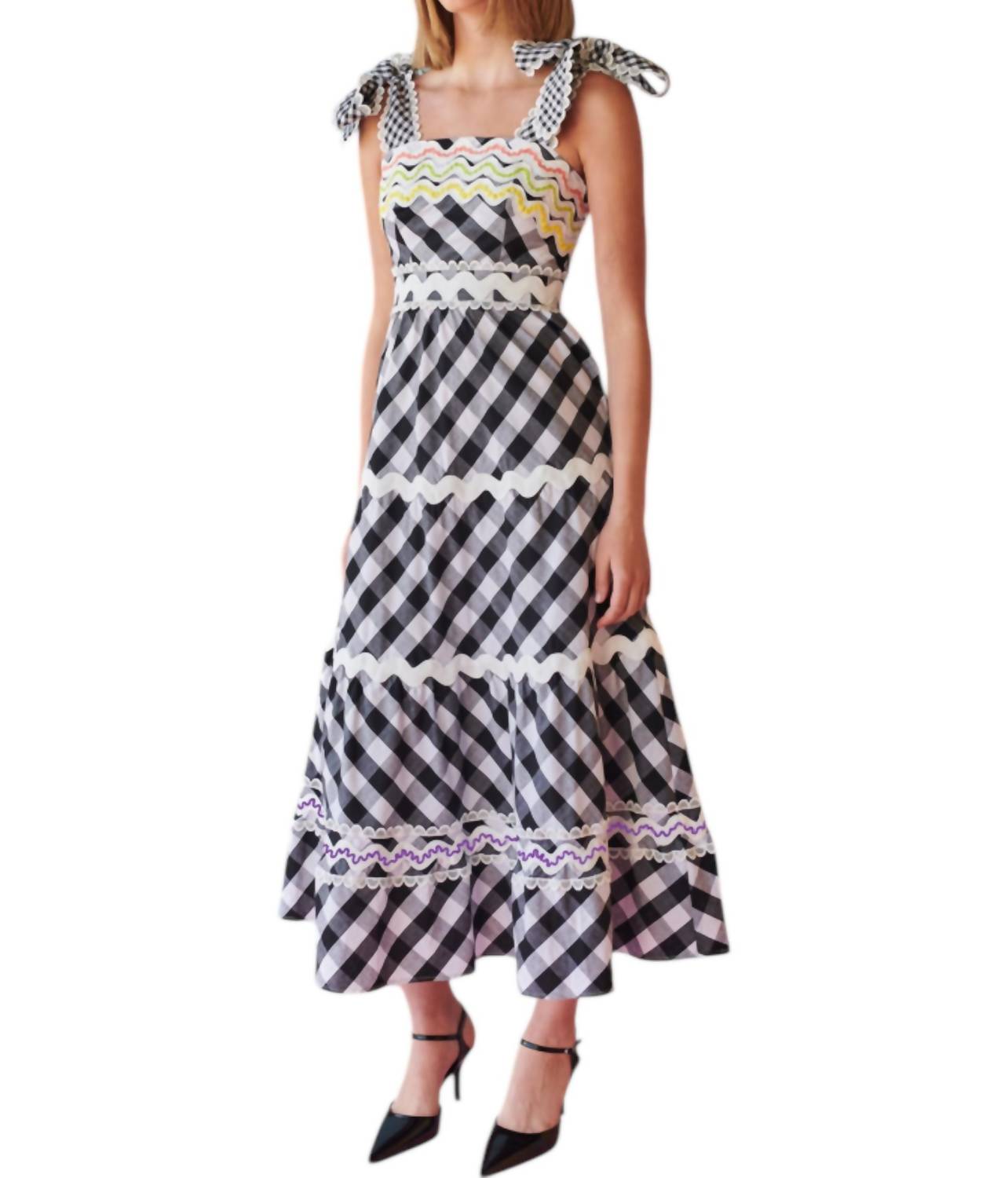 celia b midi dress Tabi Dress Vichy