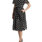 Carolina Herrera - Women's Polka Dot Midi Shirt Dress