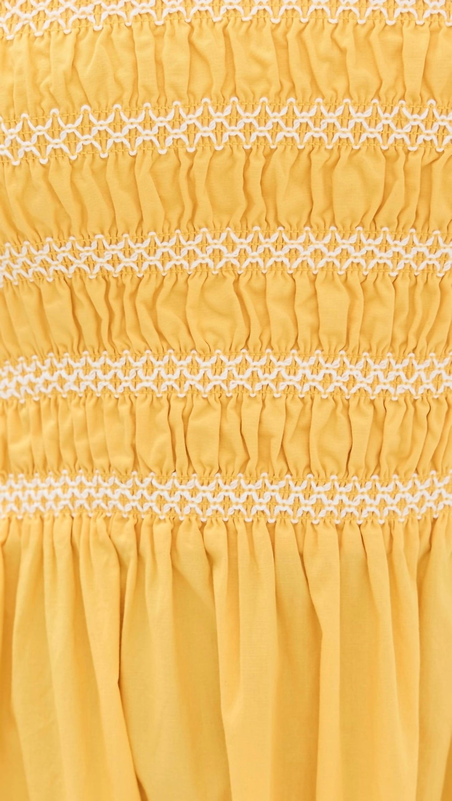 Pistola - Bianca Smocked Bodice Dress