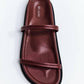 St. Agni - Women's Fine Double Strap Slide