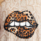 143 Story - Snake & Leopard Lips Top