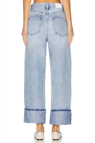 Pistola - Ryder High Rise Cuffed Straight Jeans