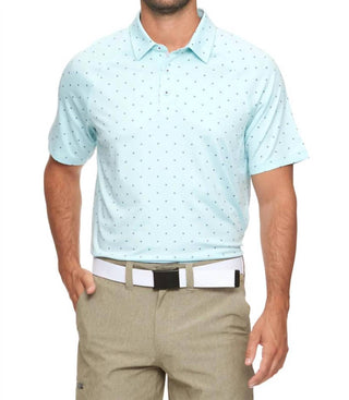 Flags & Anthem - Wheaton Dot Print Performance Polo Shirt
