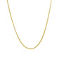 14k Yellow Gold Round Box Chain 1.35 mm