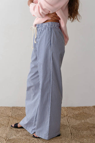 Donni. - Women's Stripe Pop Pant