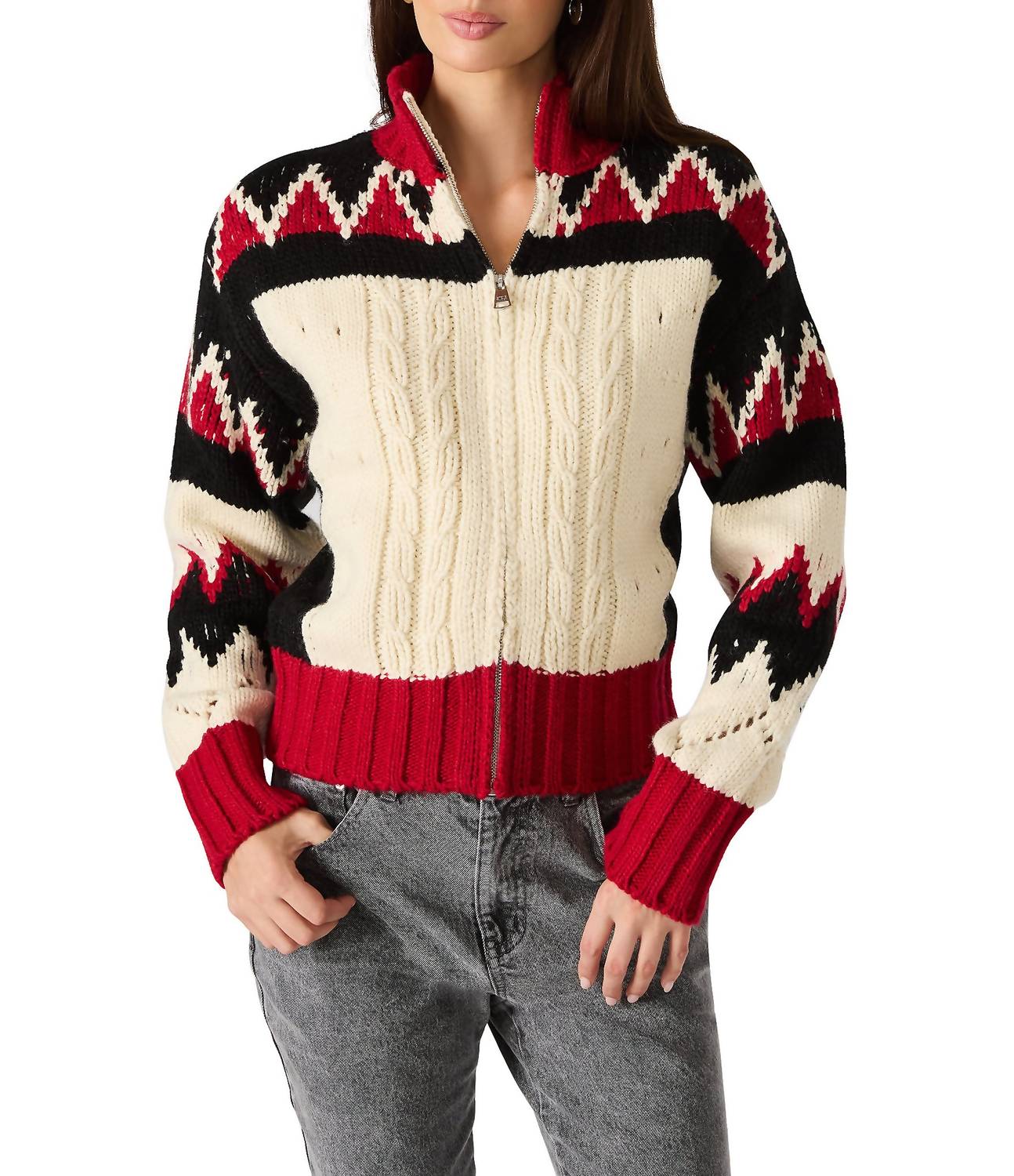 Steve Madden - Averia Sweater Jacket