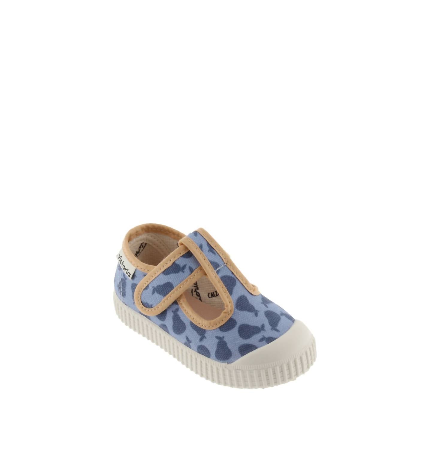 Victoria Shoes - Toddler T-Straps Canvas Shoe