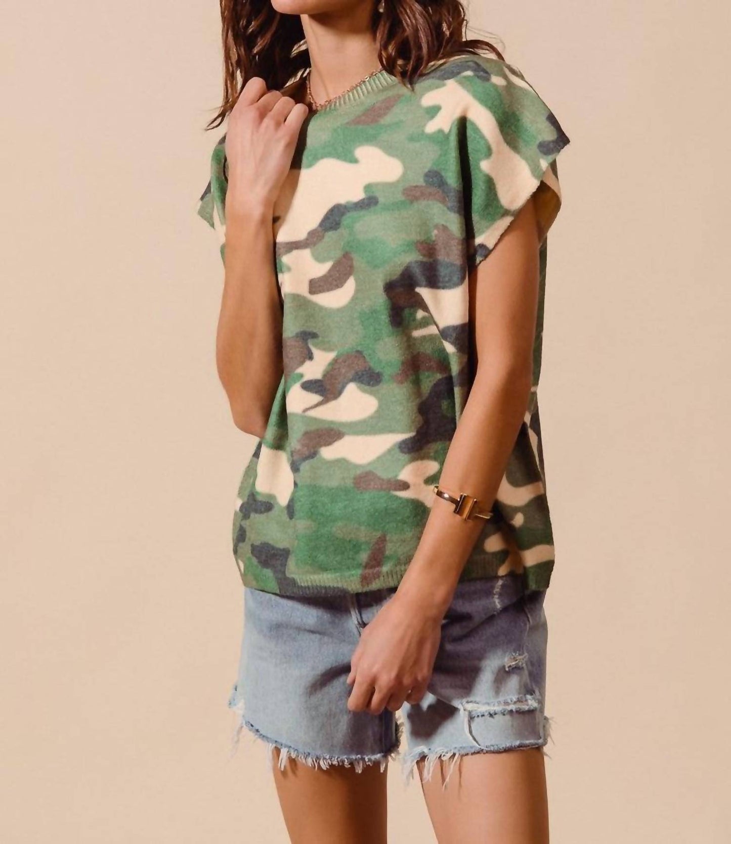 Ee:Some - Dolman Soft Sweater Top