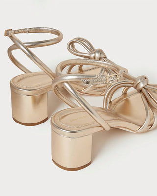 Loeffler Randall - Women's Mikel Leather Bow Sandal