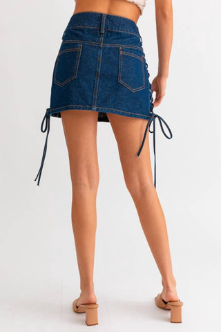 Le Lis - Mini Skirt With Bow Tie Detail