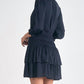 Elan - Tie Neck Dress