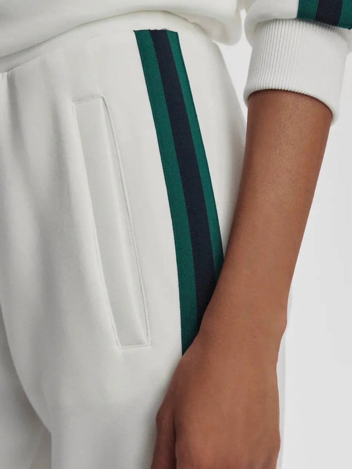 Varley - Slim Stripe Cuff Pants
