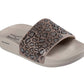 Skechers - Women's Low Slider Cheetahlicious Slides