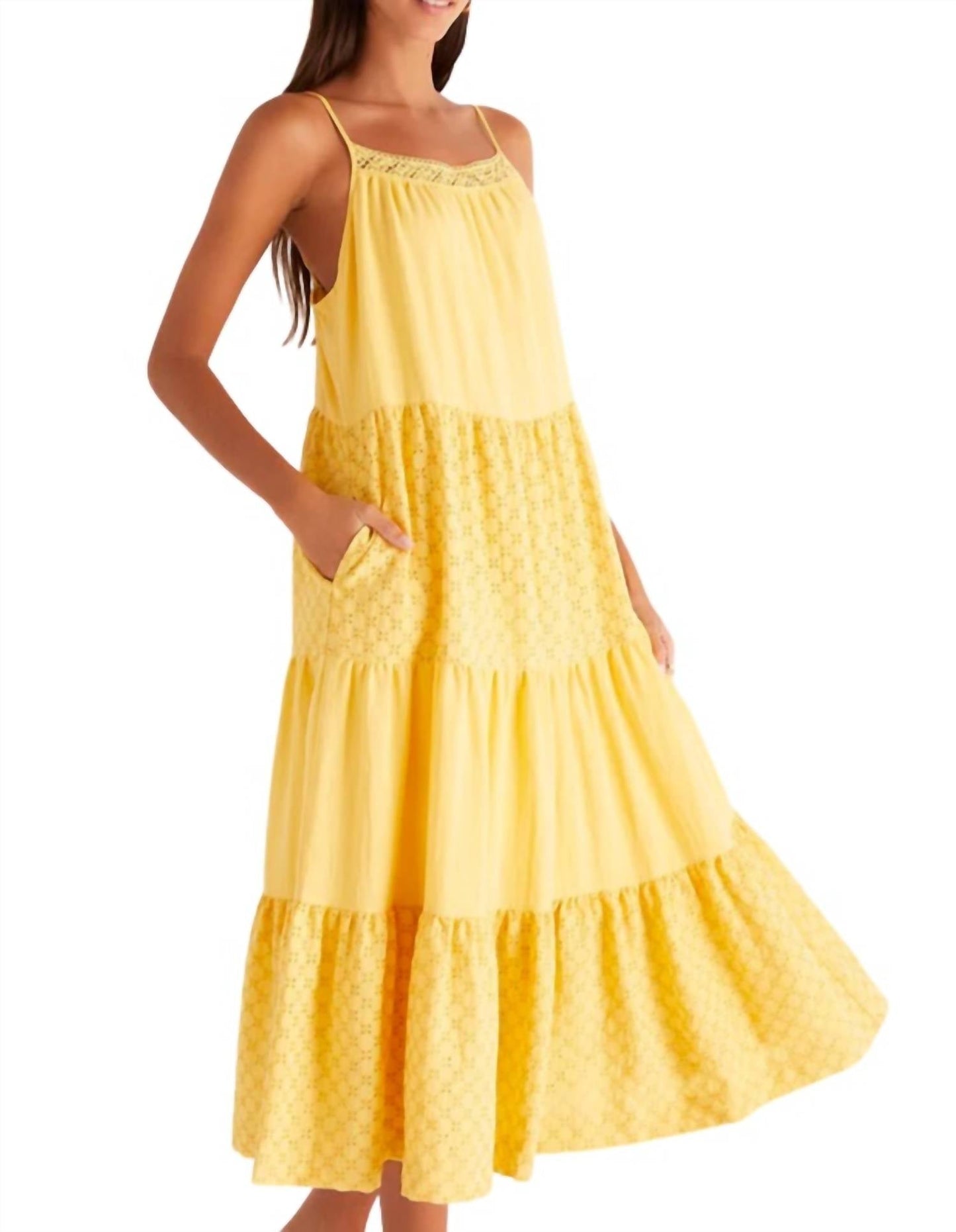 Z Supply - DALILAH EYELET MIDI DRESS