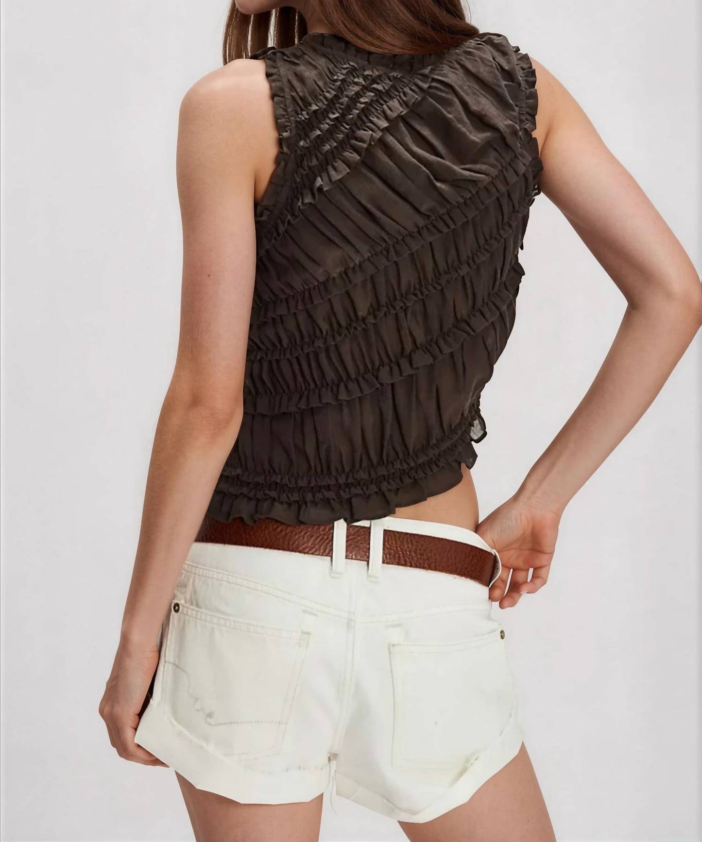 Free People - Pink Sands Smocked Top