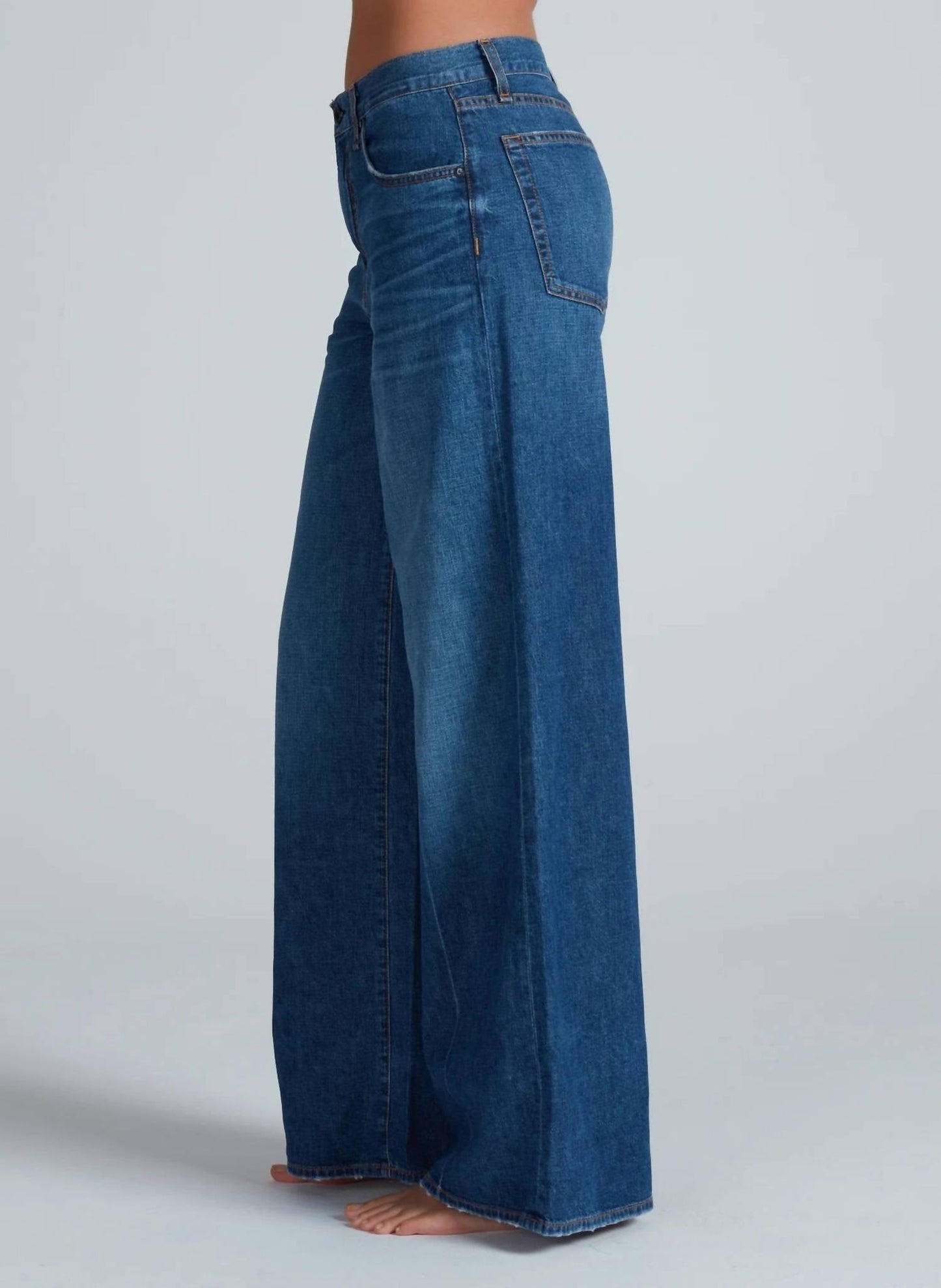 Askk Ny - Atomic Featherweight Wide Leg Jean