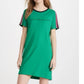 Tommy Hilfiger - Preppy T Shirt Dress Short Sleeve Stripe Accent