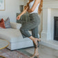 Judy Blue - High Rise Control Top Wide Leg Crop Jeans
